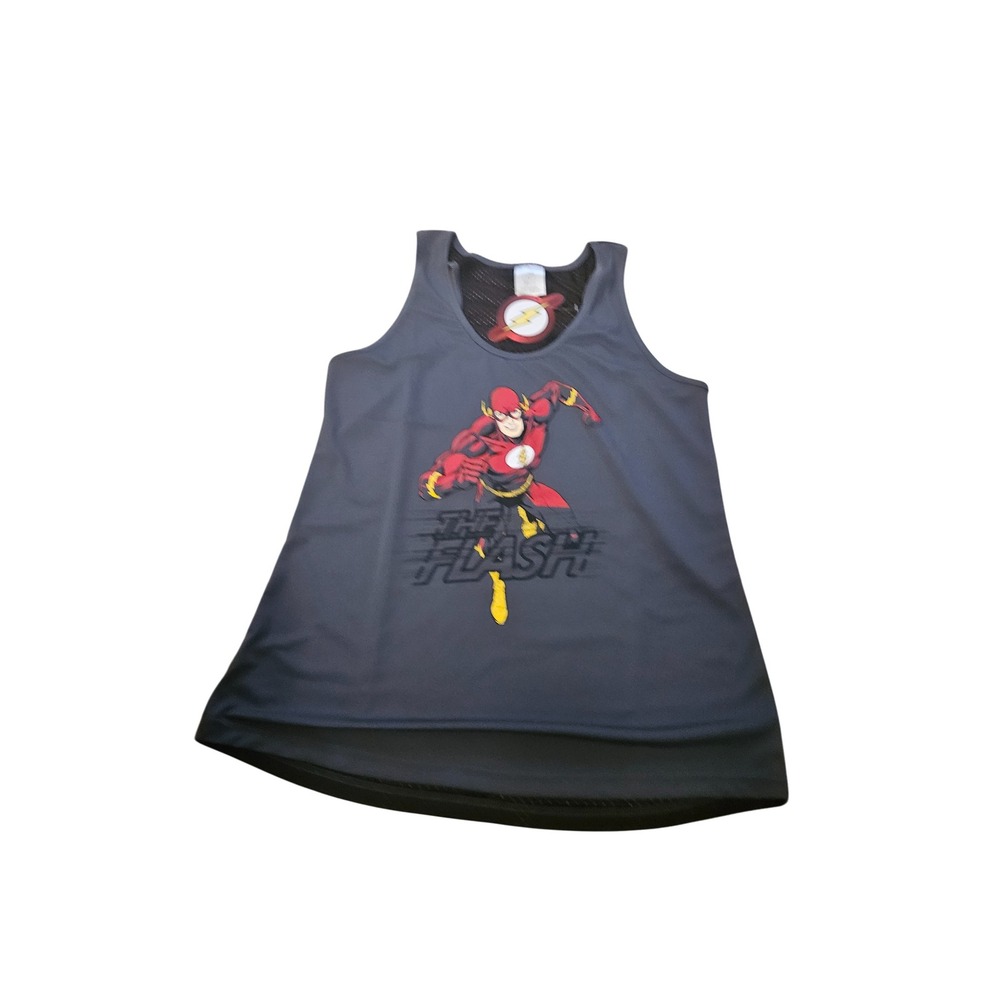 The Flash Graphic Tank Top Women's 2XL Racerback Mesh Athletic‎